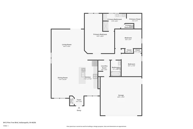 $350,000 | 8412 Pine Tree Boulevard, Indianapolis, IN 46256