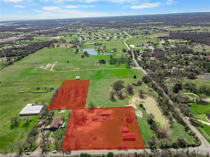 an aerial view of a football ground