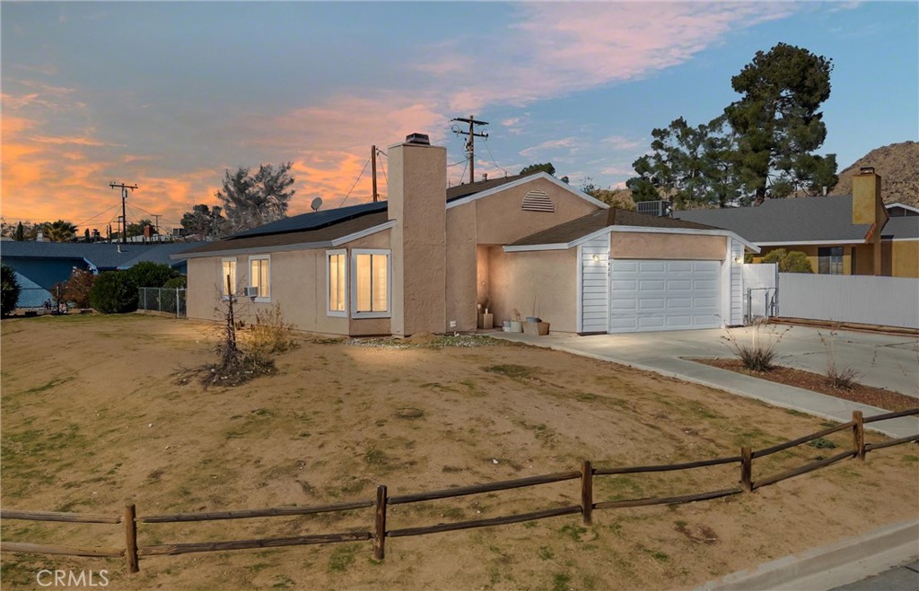 16422 Tolowa Road Apple Valley, CA 92307 - Photo 1 of 35 Twilight-enhanced image for marketing presentation. Unaltered daylight image included.