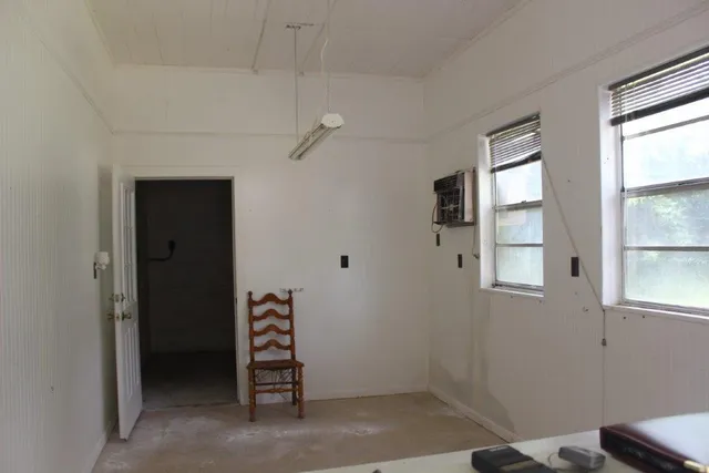 a view of room with window