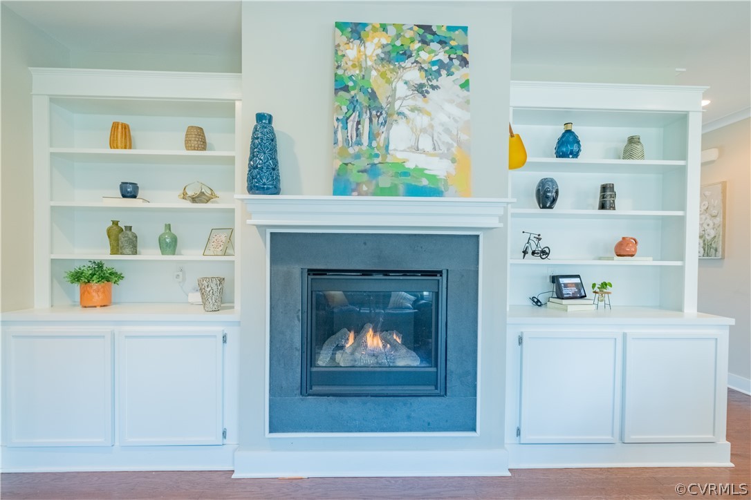 4935 Turner Ridge Court Glen Allen, VA 23059 - Photo 18 of 50 a living room with furniture and a fireplace
