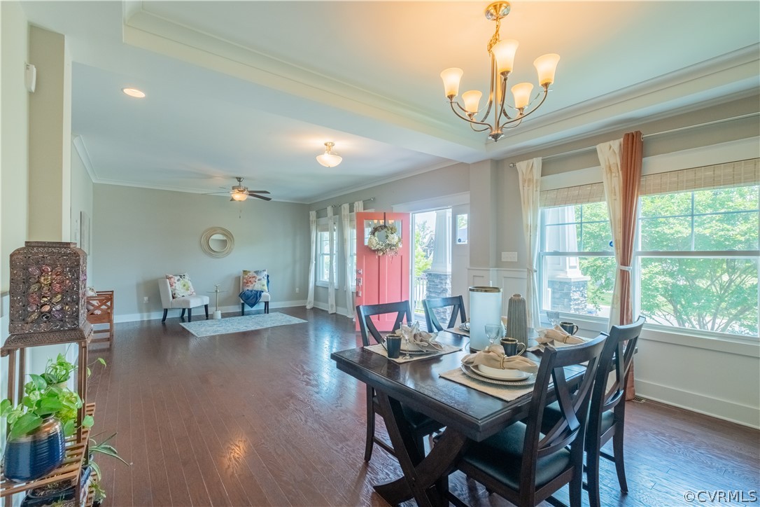 4935 Turner Ridge Court Glen Allen, VA 23059 - Photo 6 of 50 a view of a dining room with furniture window and outside view