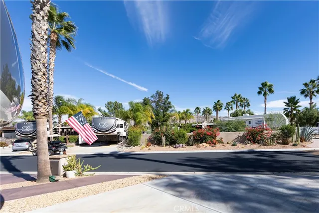 a view of a lush green field