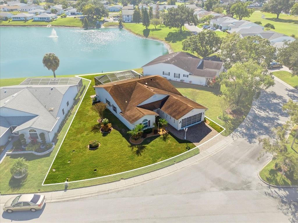 3650 Wildcat Run Lakeland, FL 33810 - Photo 46 of 59 an aerial view of a house with a swimming pool