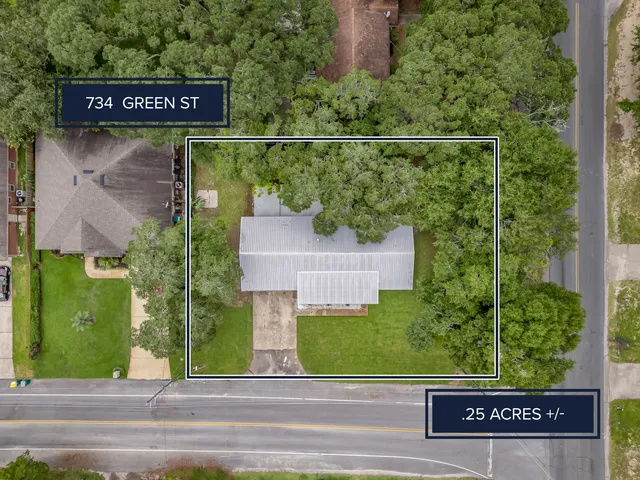 $405,000 | 734 Green Street, Fort Walton Beach, FL 32547
