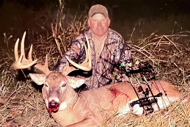 a backyard of a house