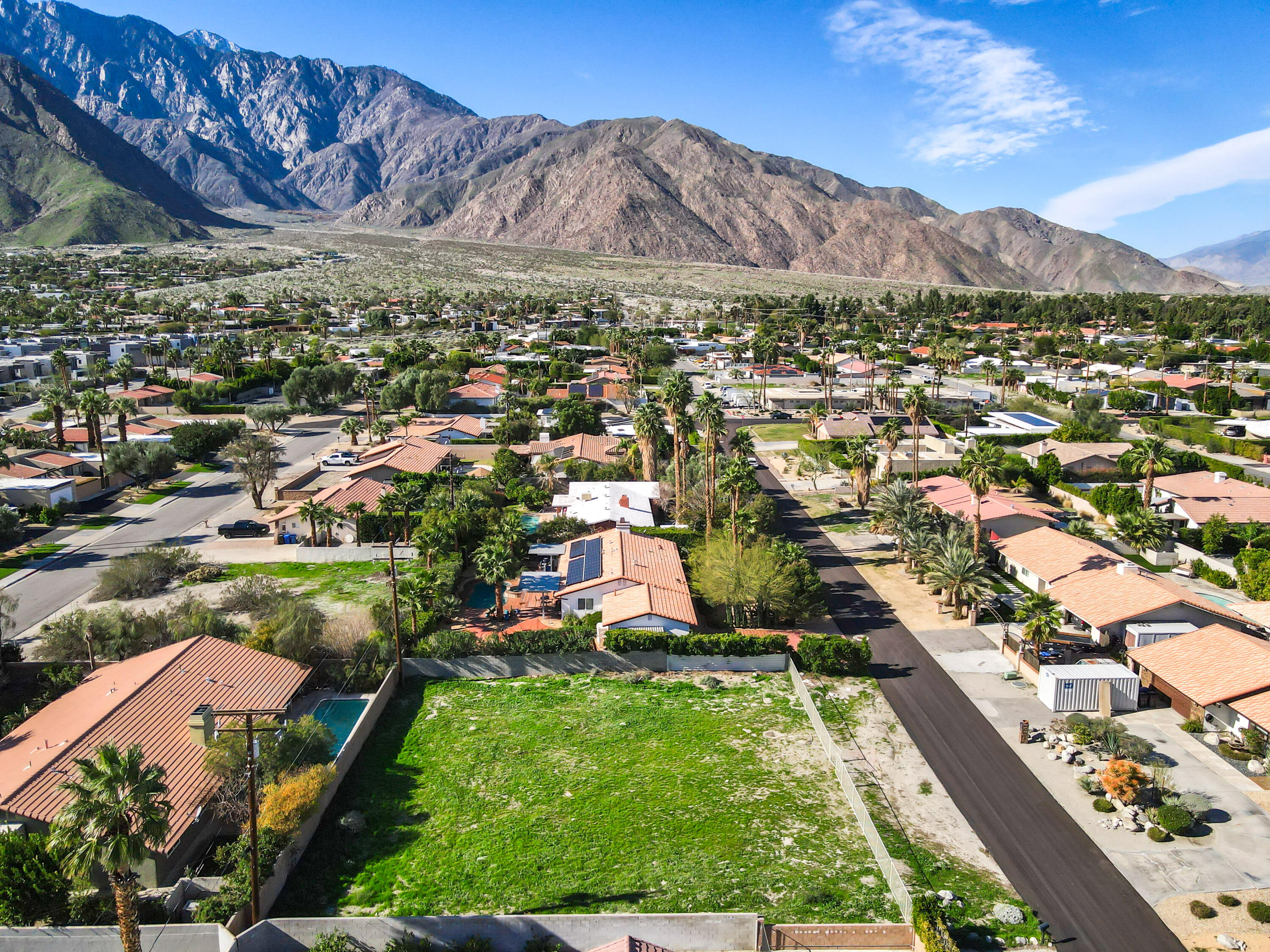 0 West Sepulveda Road Palm Springs, CA 92262 - Photo 17 of 22 an aerial view of residential houses with outdoor space and street view
