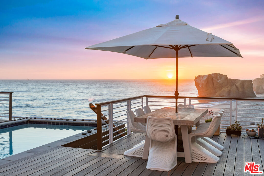 32062 Pacific Coast Highway Malibu, CA 90265 - Photo 28 of 31 a view of a terrace with seating space