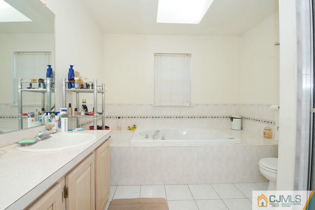 98 New Brooklyn Road Edison, NJ 08817 - Photo 14 of 21 a bathroom with a sink a toilet and a mirror