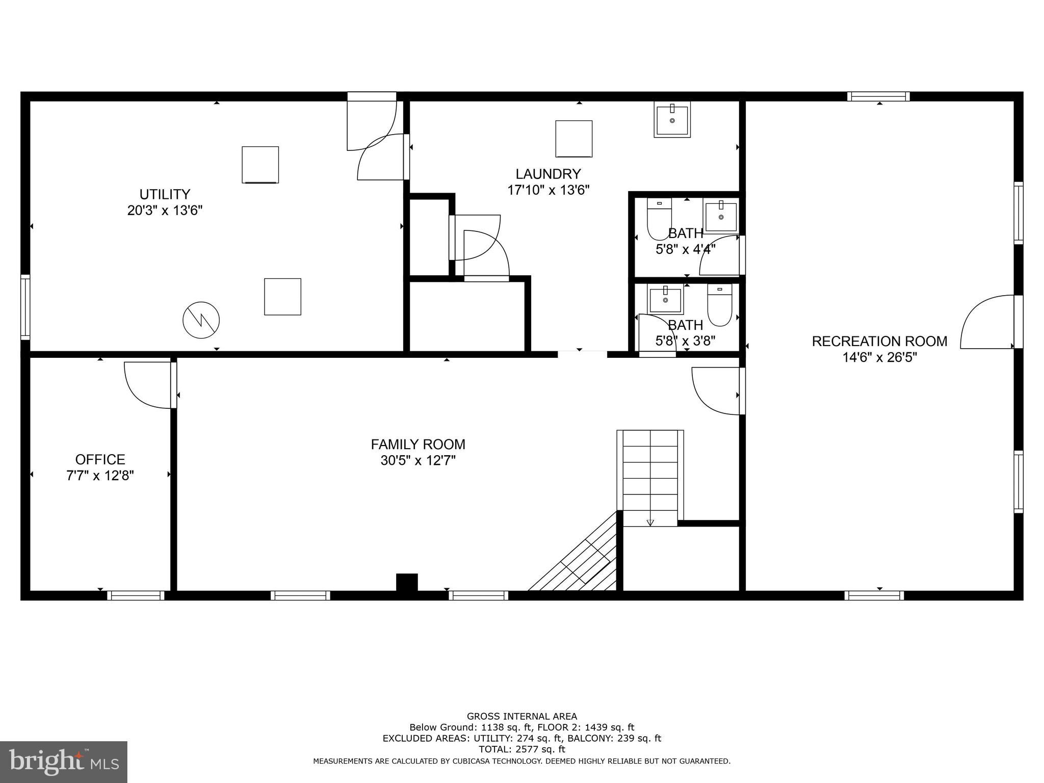 426 Joppa Farm Road Joppa, MD 21085 - Photo 50 of 52 Lower Level Floor Plan