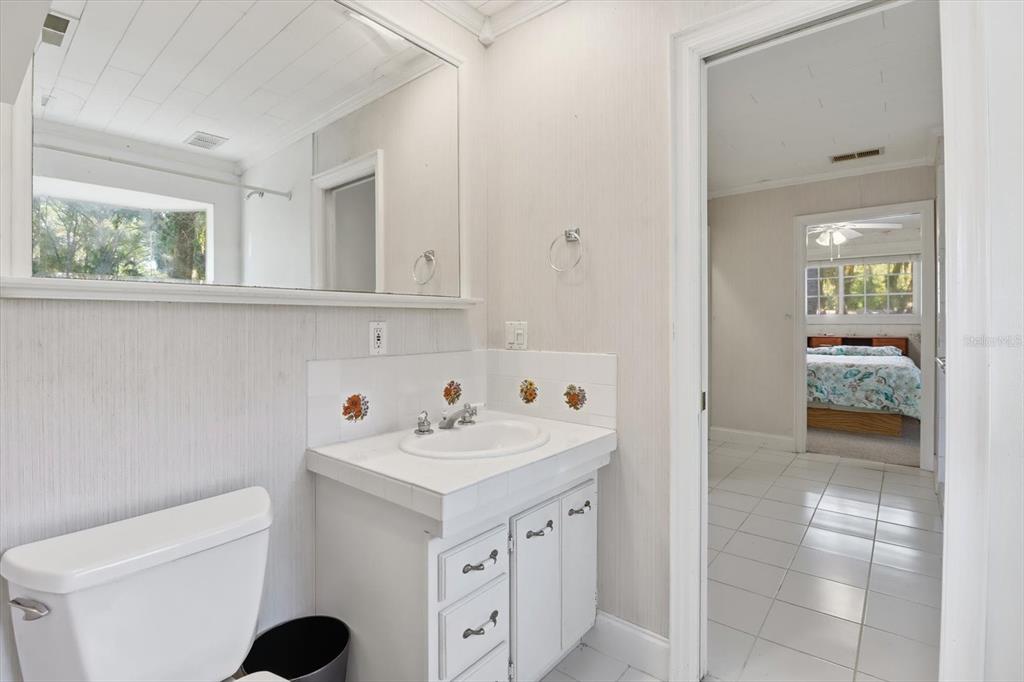 11 Patricia Road Yankeetown, FL 34498 - Photo 15 of 30 a view of bathroom with dual sinks