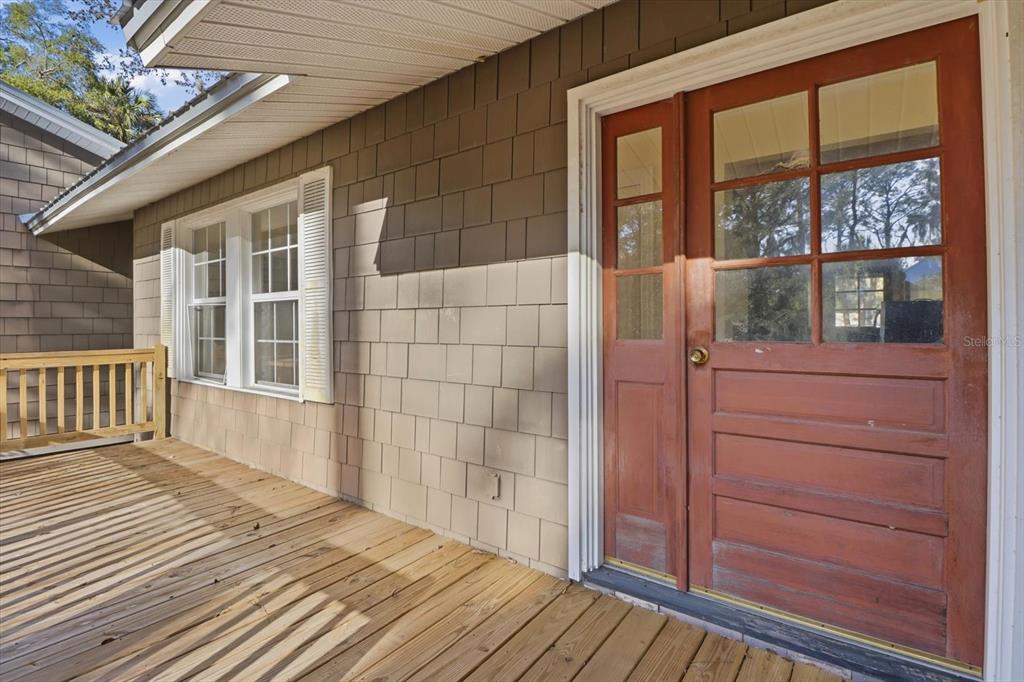 11 Patricia Road Yankeetown, FL 34498 - Photo 24 of 30 front view of a house with a glass door