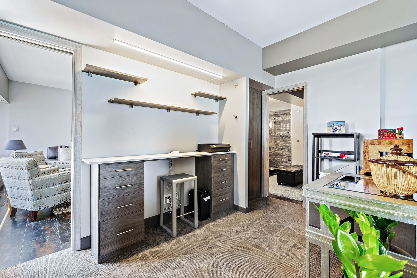 175 East Delaware Place, Unit 5412 Chicago, IL 60611 - Photo 13 of 20 a kitchen with a refrigerator and a sink