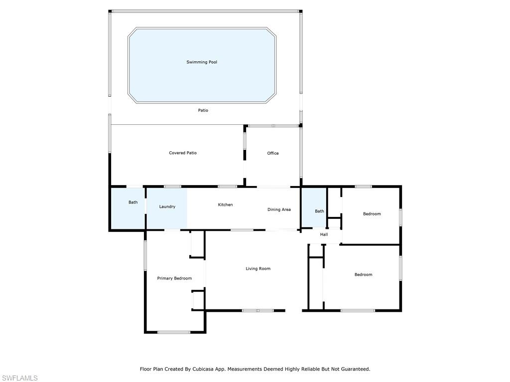 1423 Charles Road Fort Myers, FL 33919 - Photo 26 of 26 View of property floor plan