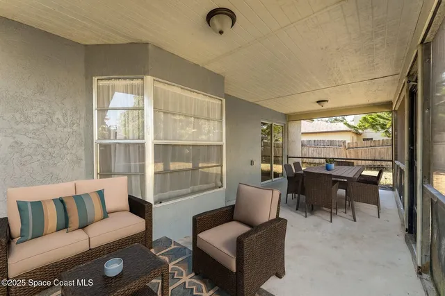 a view of a yard with trees