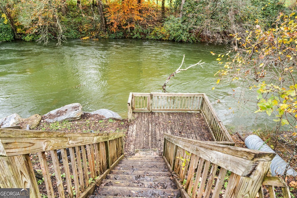 251 Rivers Edge Drive Hayesville, NC 28904 - Photo 37 of 45 a view of a balcony with an ocean