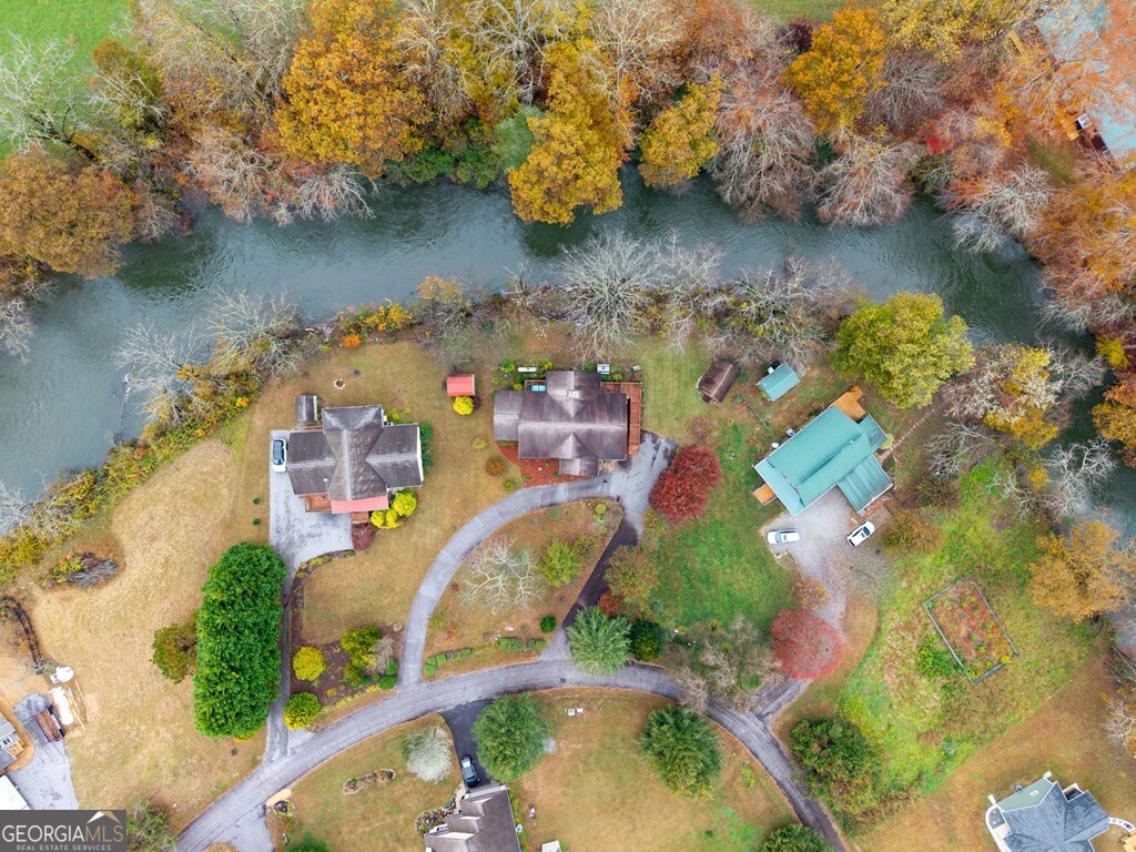 251 Rivers Edge Drive Hayesville, NC 28904 - Photo 38 of 45 an aerial view of a house with a lake view