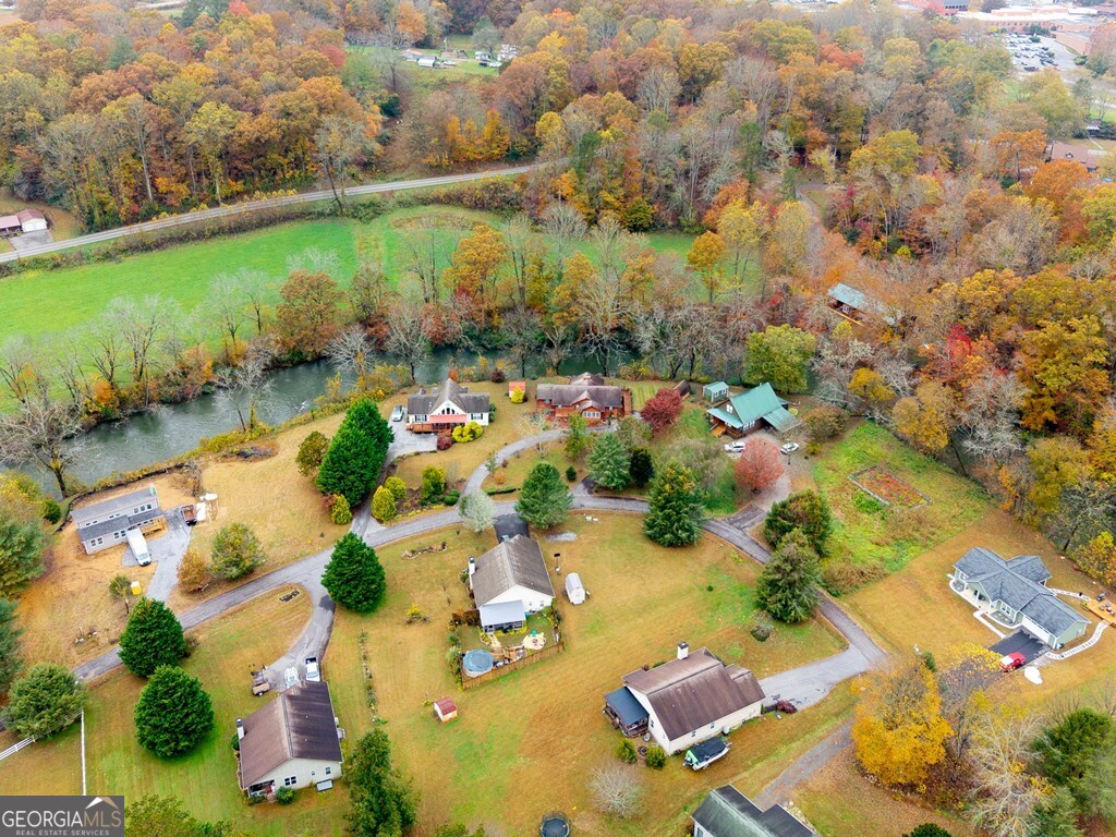 251 Rivers Edge Drive Hayesville, NC 28904 - Photo 39 of 45 an aerial view of a houses with yard