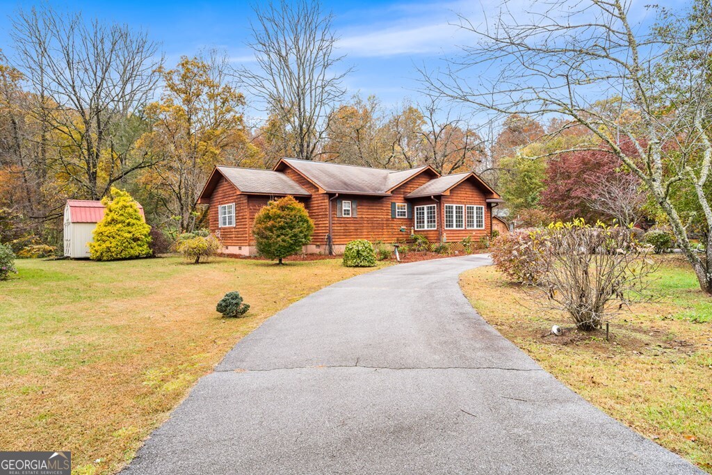 251 Rivers Edge Drive Hayesville, NC 28904 - Photo 8 of 45 a view of house with outdoor space