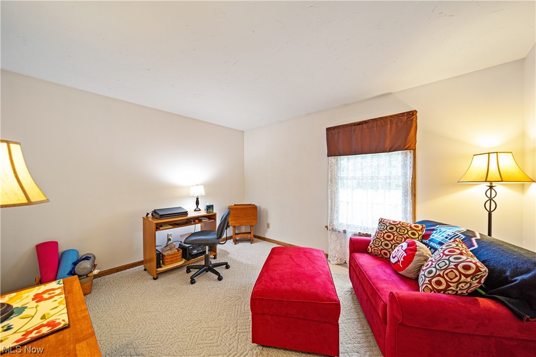 431 Ansel Road Geneva, OH 44041 - Photo 28 of 35 Home office featuring light carpet