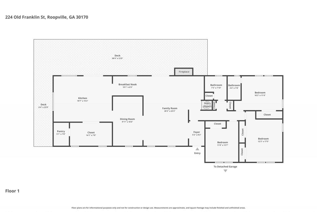 224 Old Franklin Street Roopville, GA 30170 - Photo 57 of 60