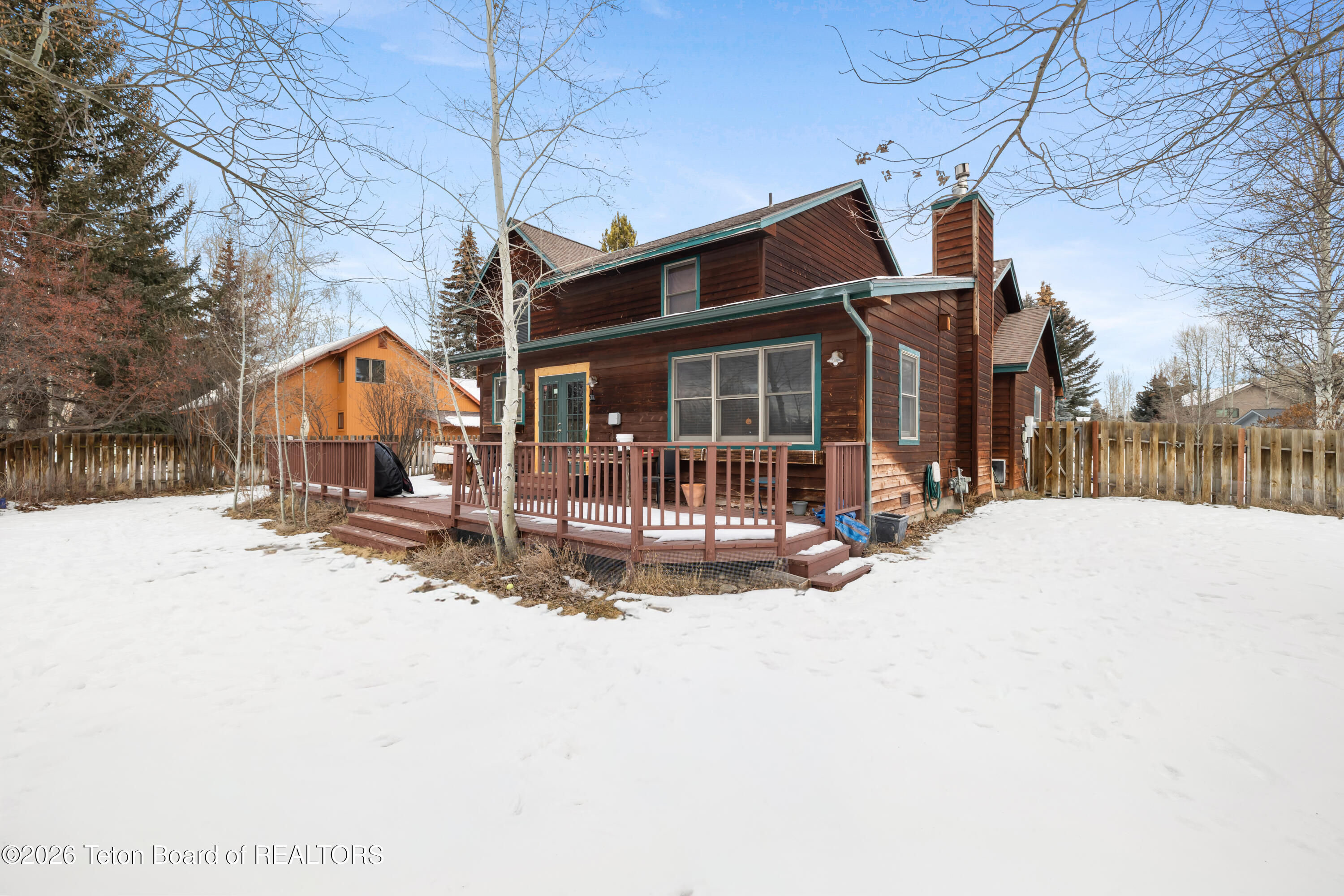 3017 Rangeview Drive Jackson, WY 83001 - Photo 25 of 28 25 Exterior Back Deck