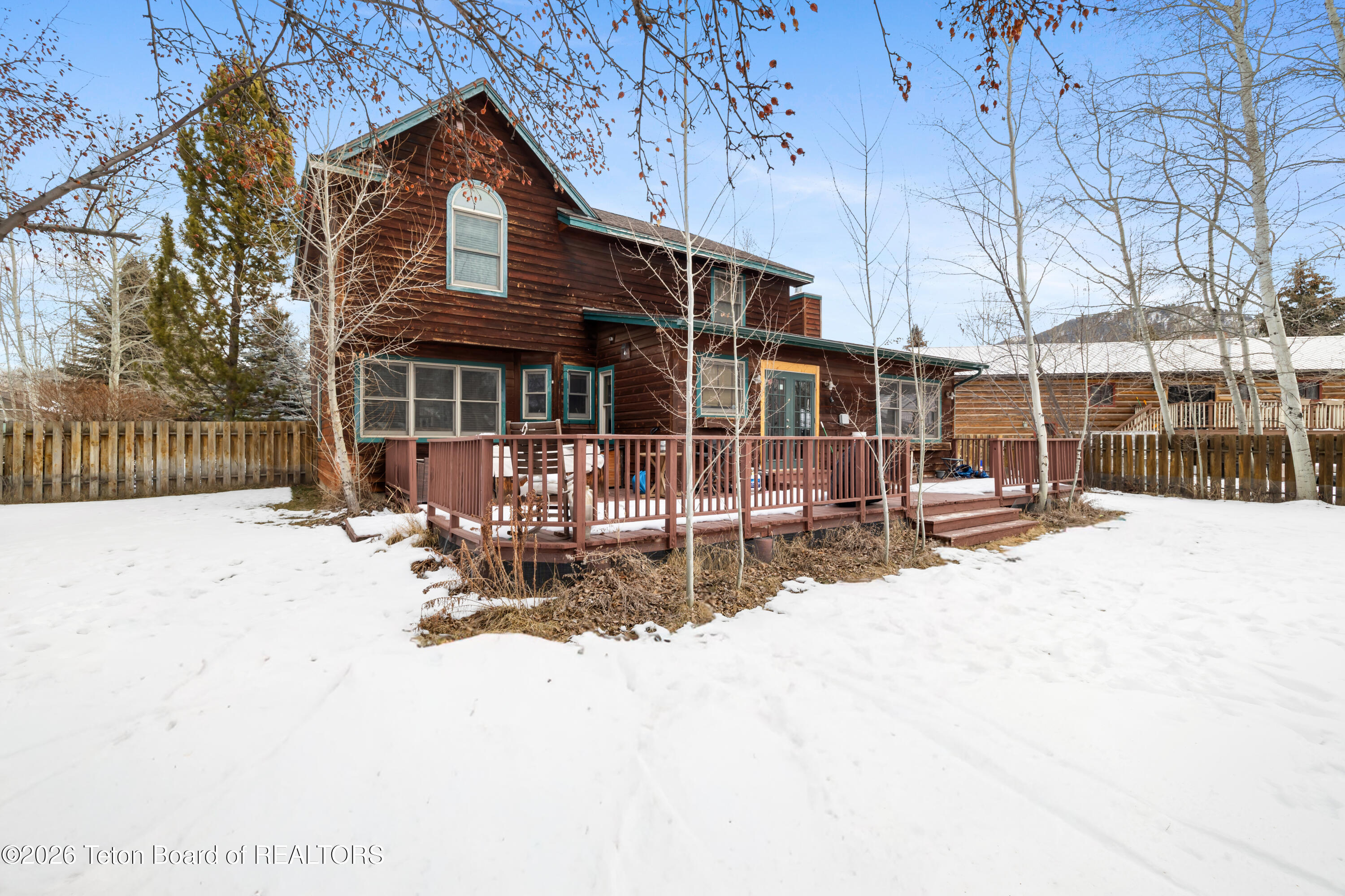 3017 Rangeview Drive Jackson, WY 83001 - Photo 5 of 30 4 Exterior Rear Trees