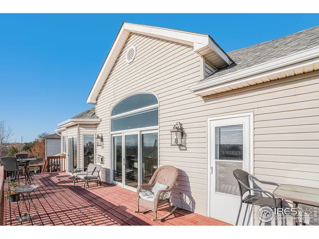a view of house with patio