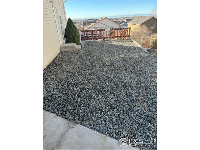 a view of a house with a outdoor space