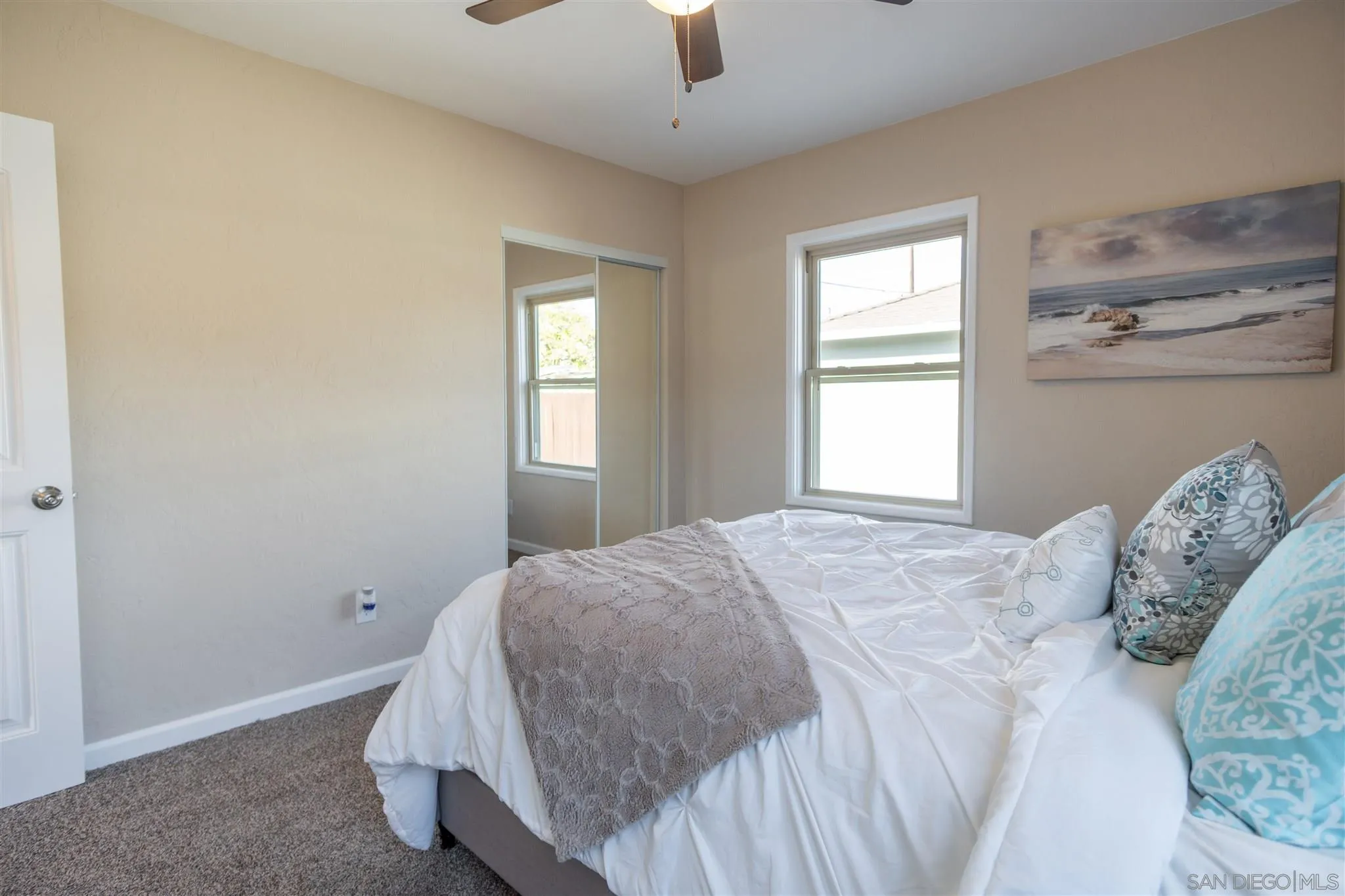 7204 Waite Drive La Mesa, CA 91941 - Photo 11 of 18 a bedroom with a bed and a window