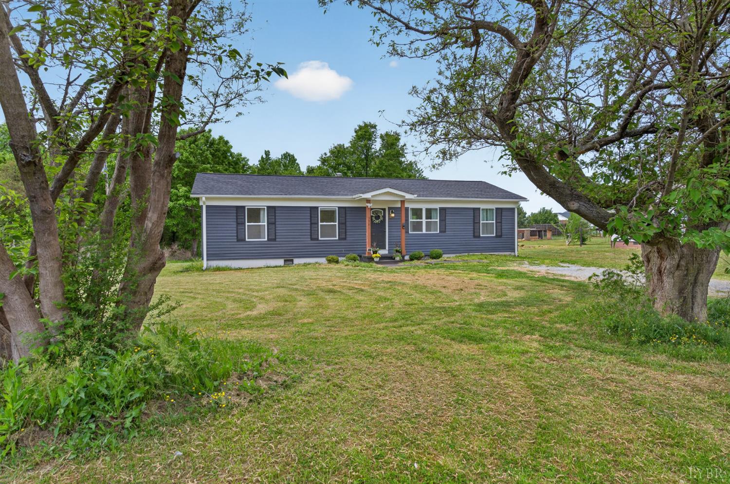 5981-3 3 Creeks Road Gladys, VA 24554 - Photo 31 of 37 front view of a house with a big yard