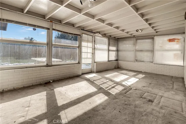 a view of room with window