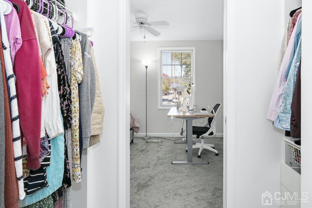 675 Bound Brook Road, Unit 2 Dunellen, NJ 08812 - Photo 15 of 20 Closet with view into Primary Bedroom