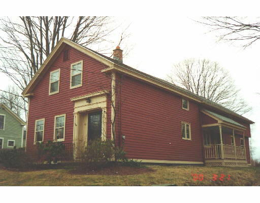 a front view of house with yard