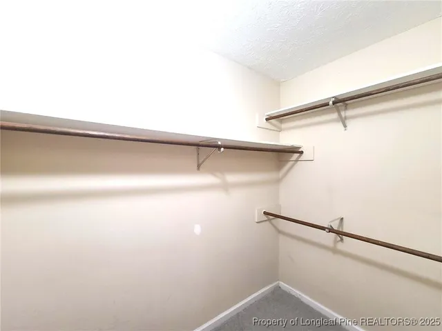 a view of a rack on the wall