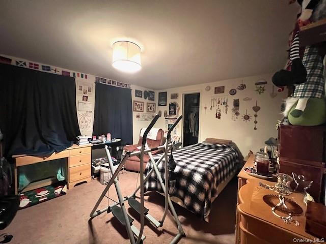 250 County Road 21 Barryville, NY 12719 - Photo 8 of 18 a bedroom with furniture and a flat screen tv