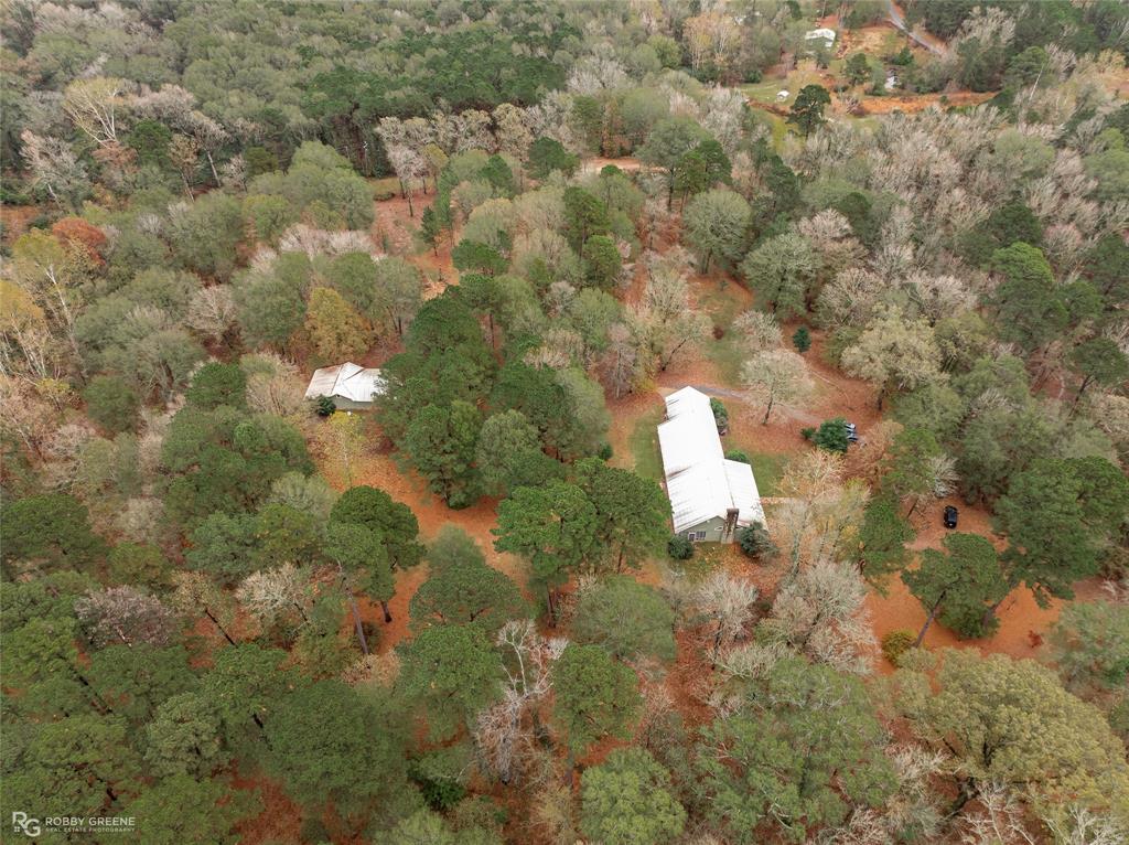 3100 Herren Road Doyline, LA 71023 - Photo 39 of 40 a aerial view of a house with a yard and trees