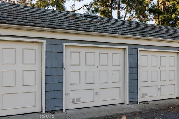 a view of a car garage