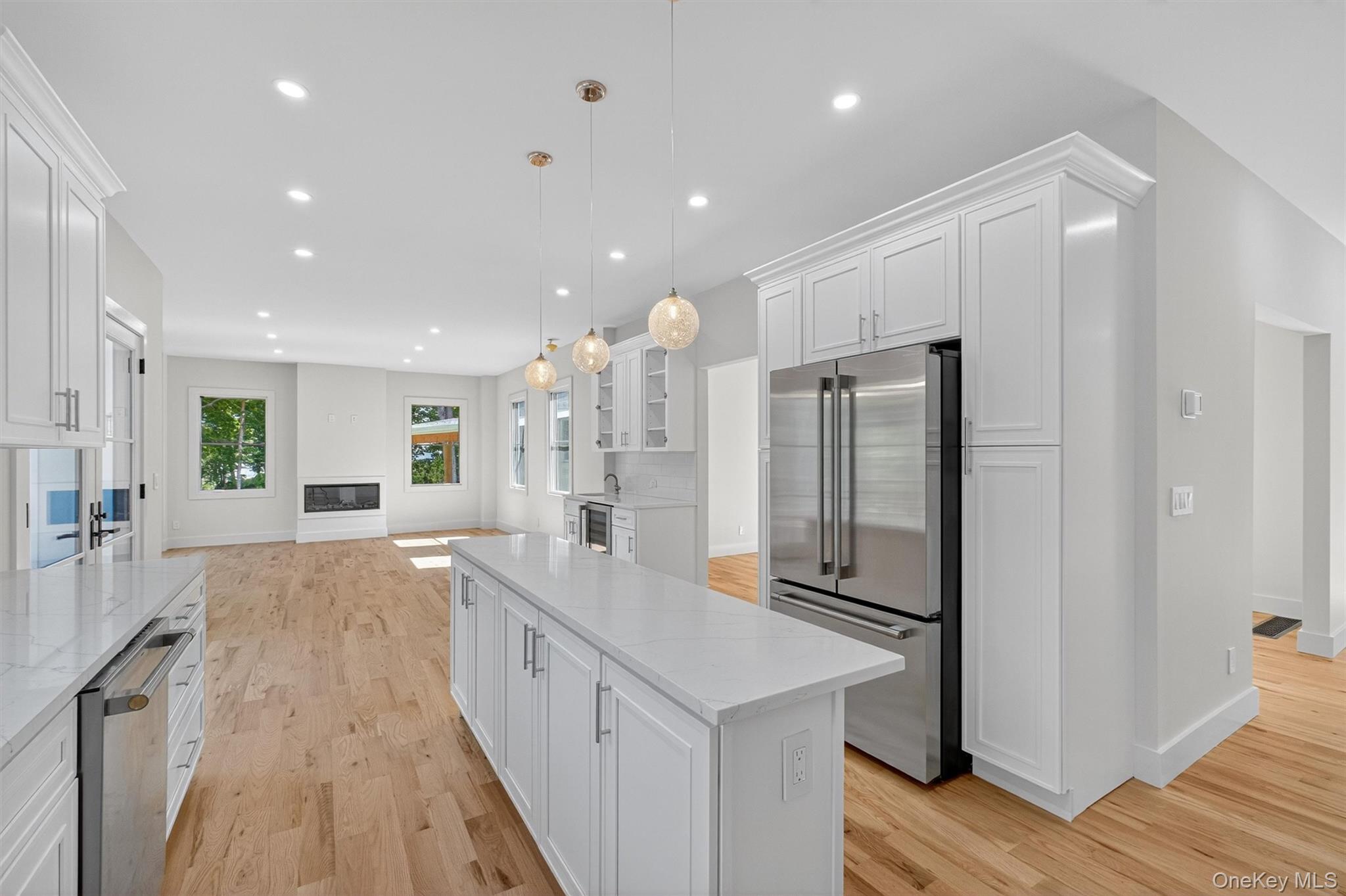 64 Stonehouse Road Somers, NY 10589 - Photo 10 of 48 a large kitchen with stainless steel appliances a refrigerator and a sink