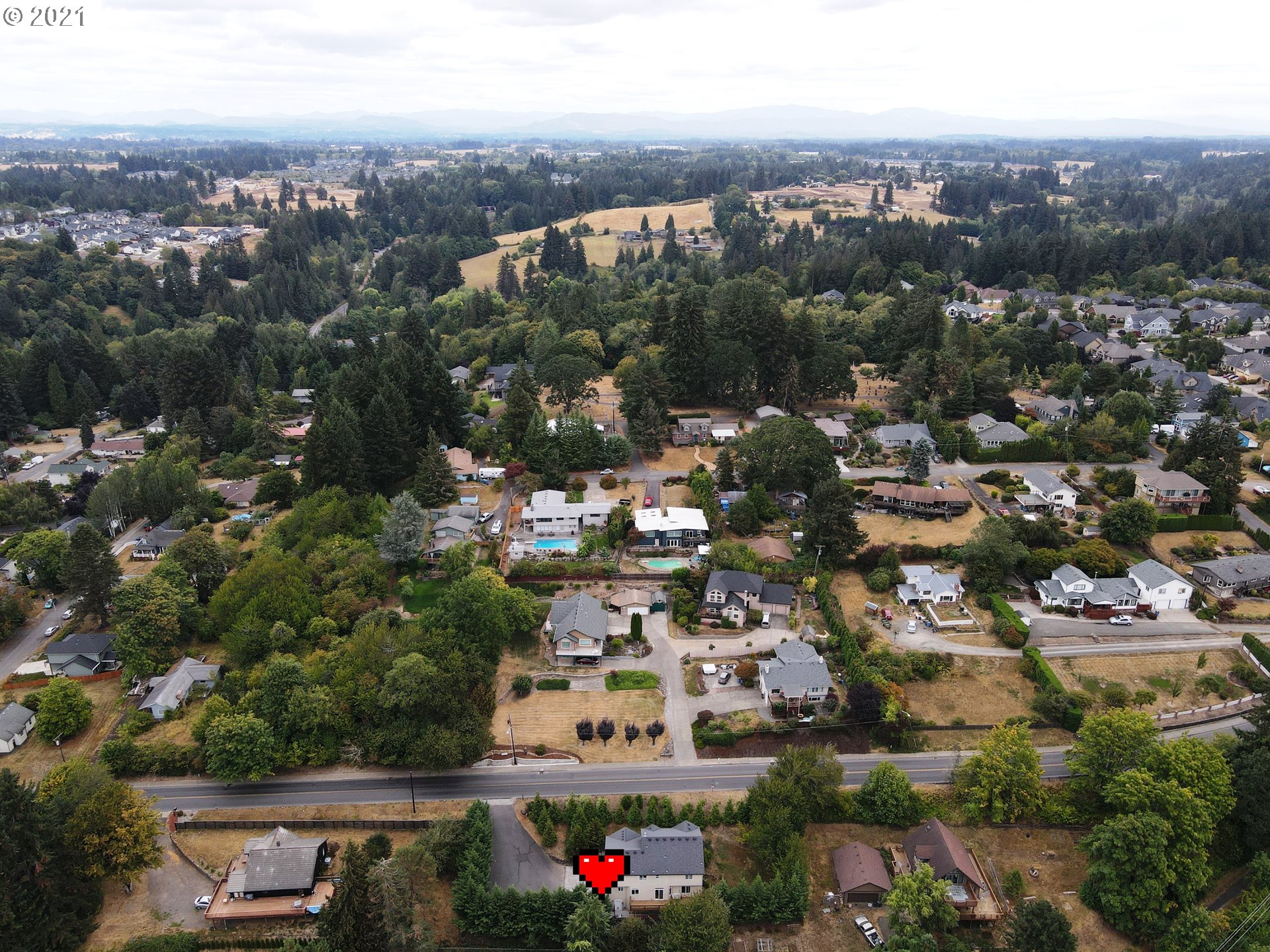 295 South Hillhurst Road Ridgefield, WA 98642 - Photo 29 of 32 an aerial view of multiple house