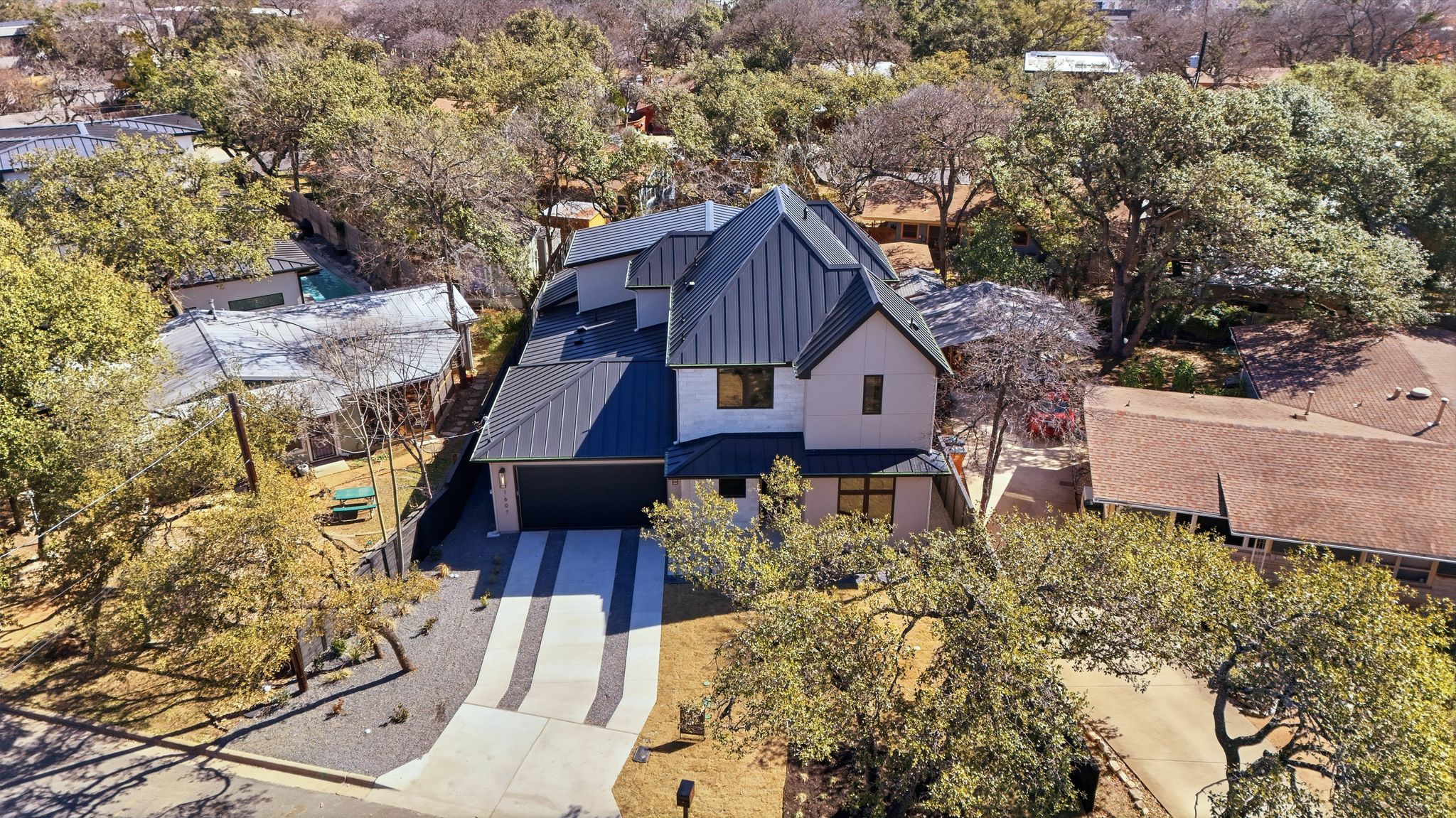 1607 Rabb Road Austin, TX 78704 - Photo 37 of 40 View from above of property