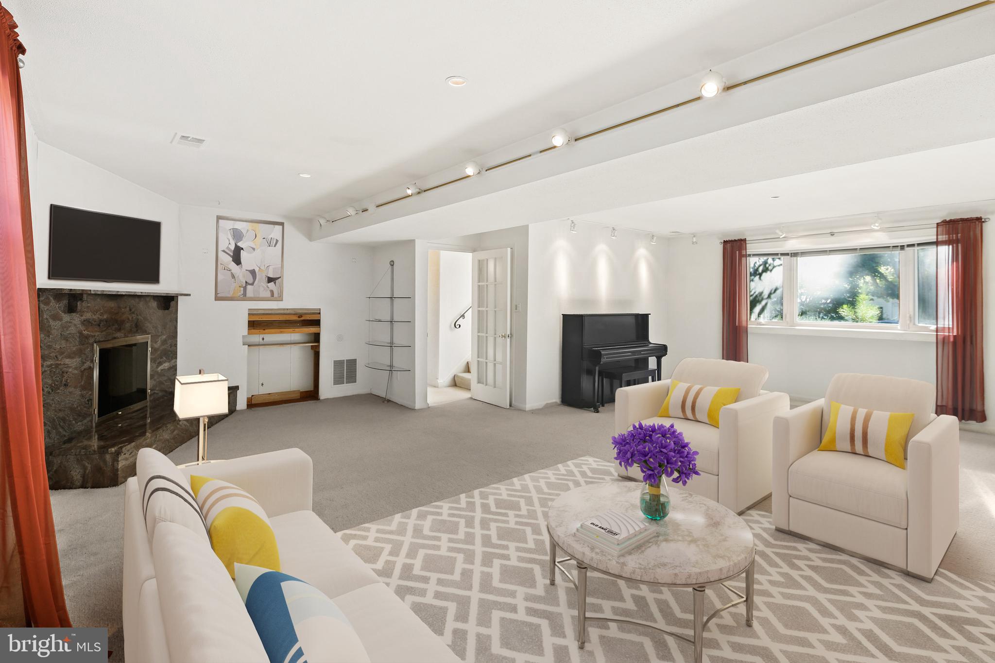 2432 Parallel Lane Silver Spring, MD 20904 - Photo 32 of 55 Virtually staged rec / family room - lower level