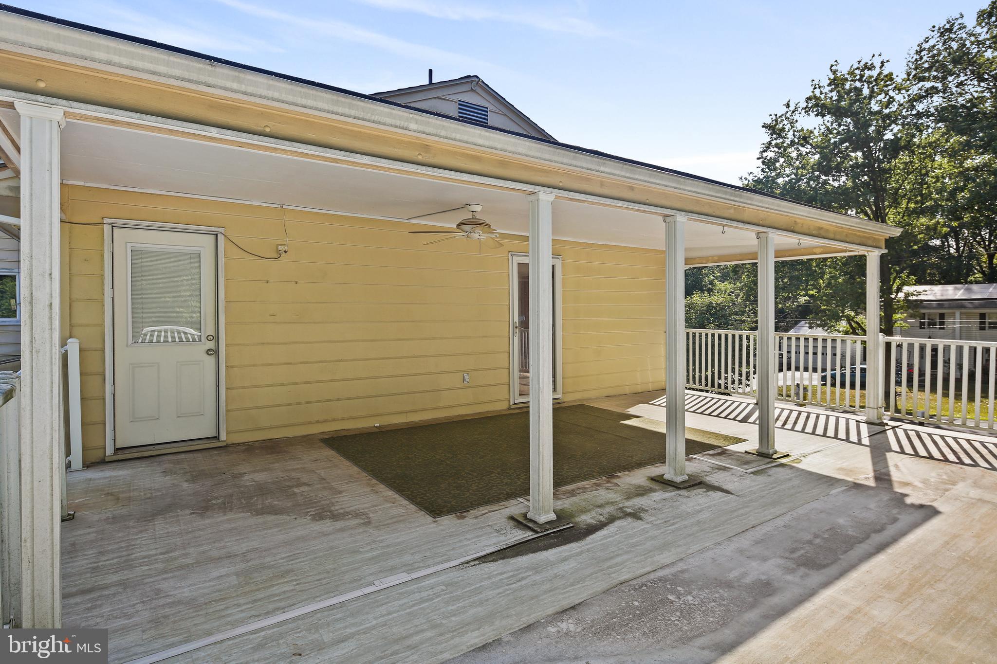 2432 Parallel Lane Silver Spring, MD 20904 - Photo 39 of 55 Garage rooftop deck, enter from kitchen