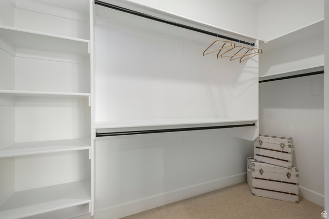 250 South Main Street, Unit 25 Alpine, UT 84004 - Photo 20 of 31 Walk in closet featuring light carpet