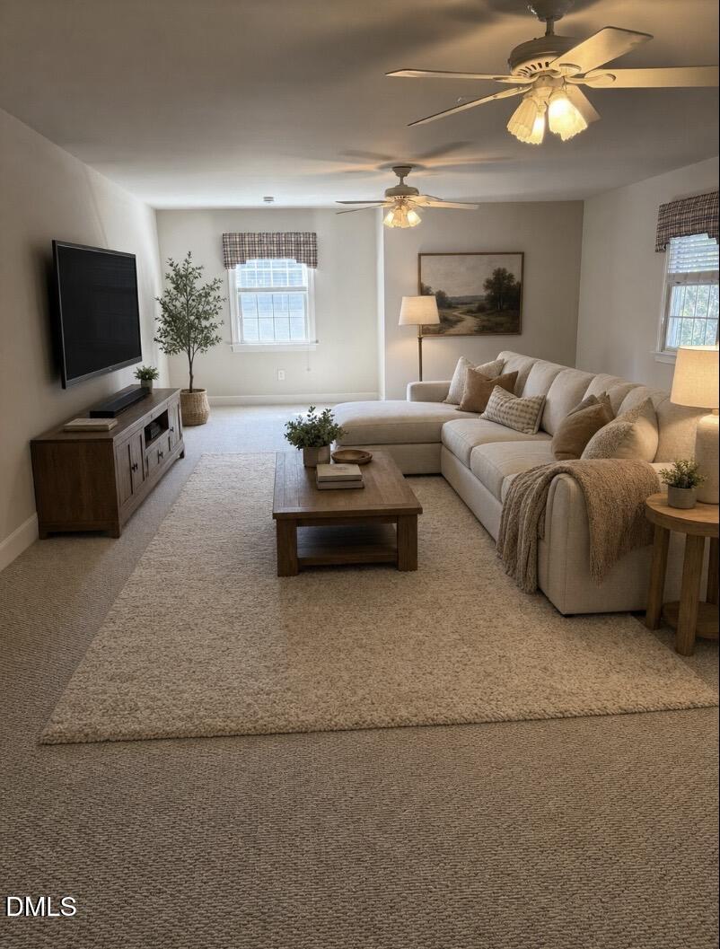 220 Jordan Narron Road Selma, NC 27576 - Photo 37 of 65 Upstairs Bonus Room over Garage decorated with ai