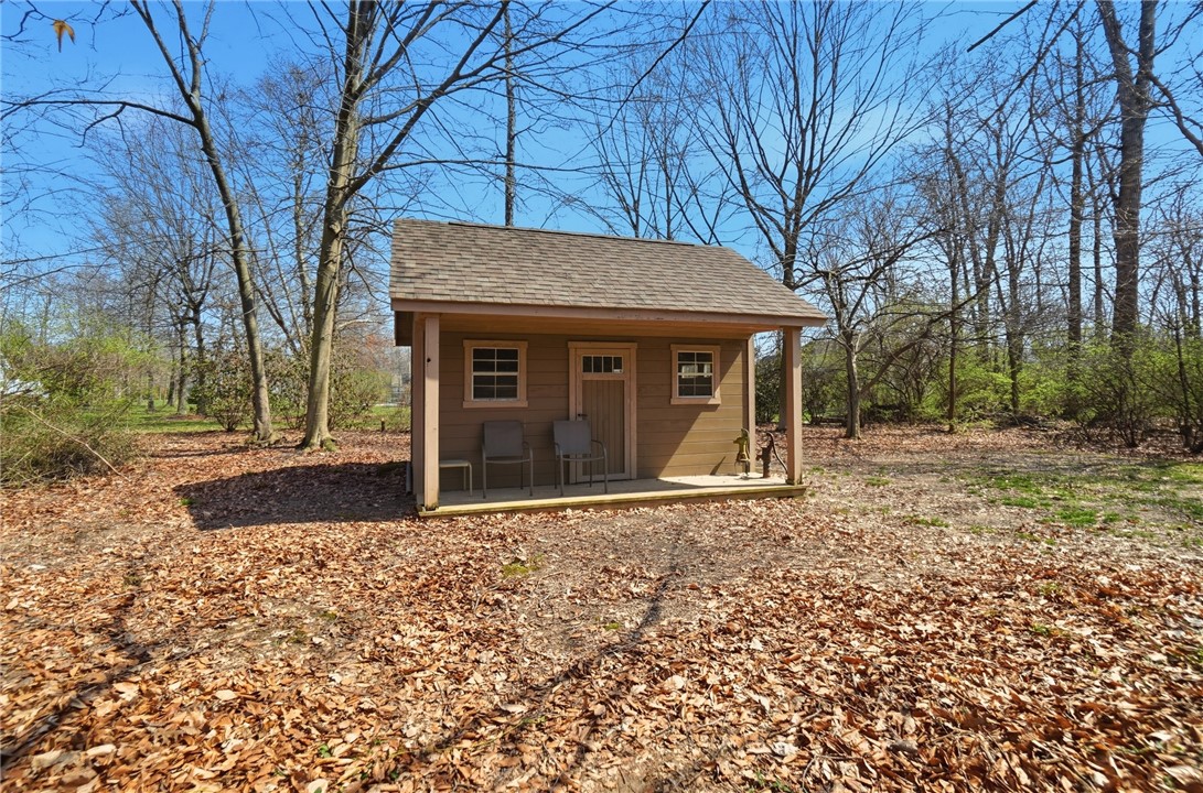 472 Timber Walk Court Springboro, OH 45066 - Photo 75 of 86 This quaint shed offers versatile outdoor storage and a charming backyard accent.