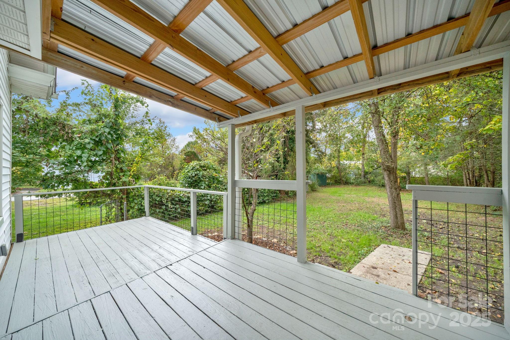 95 Whitmire Street Brevard, NC 28712 - Photo 27 of 34 a view of balcony with deck