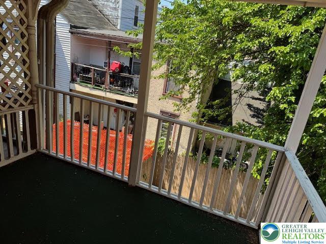 208 Ridge Avenue Allentown, PA 18102 - Photo 17 of 17 a view of a balcony with a potted plant