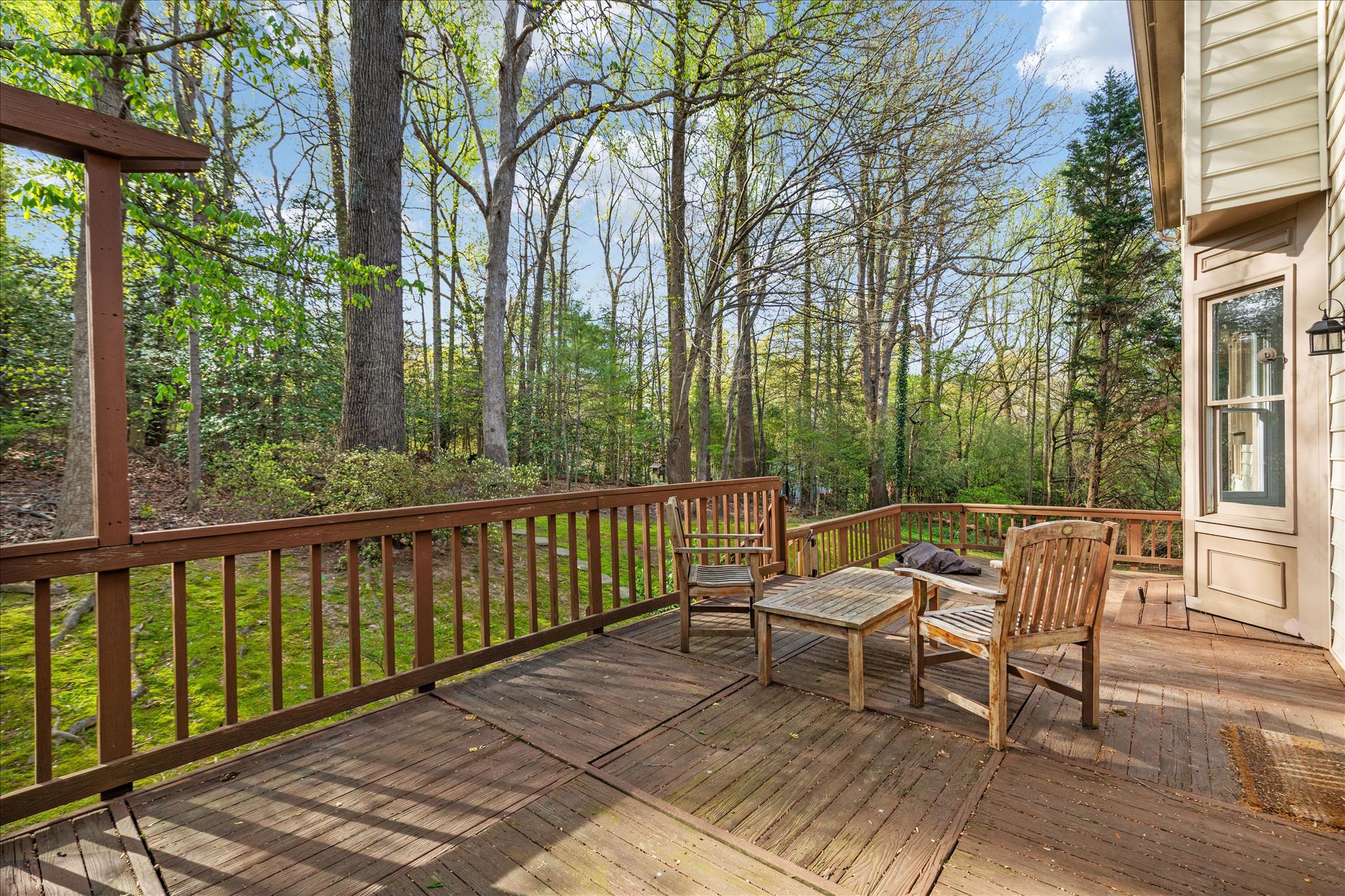 7917 Donegal Lane Springfield, VA 22153 - Photo 44 of 55 Private backyard deck