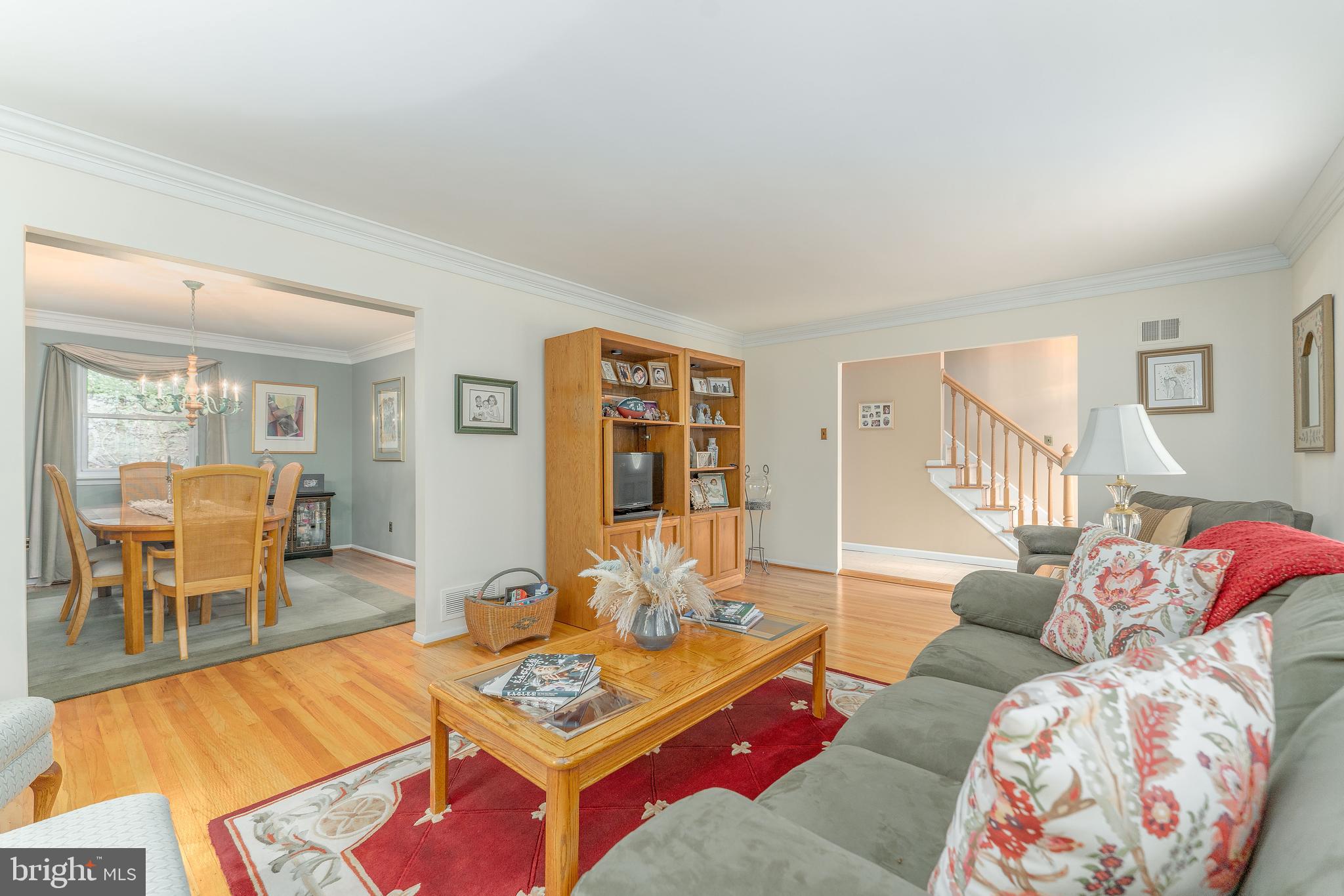 345 Ellis Road Havertown, PA 19083 - Photo 11 of 47 a living room with furniture and wooden floor